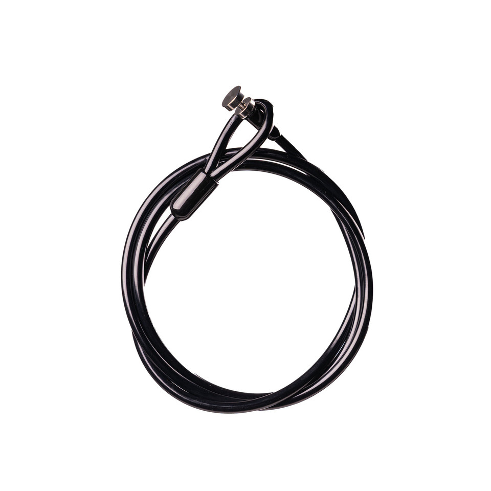 Secure your StopBox with the black Security Cable (75280). 4-foot heavy-duty design for anchoring to fixed points. Perfect for home or vehicle firearm protection.