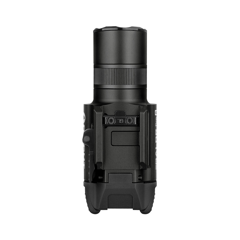 Buy the Olight Baldr Pro R rechargeable tactical light with green laser. Features 1350 lumens, magnetic charging, GL and Picatinny rail compatibility, and multiple light modes for defensive use.
