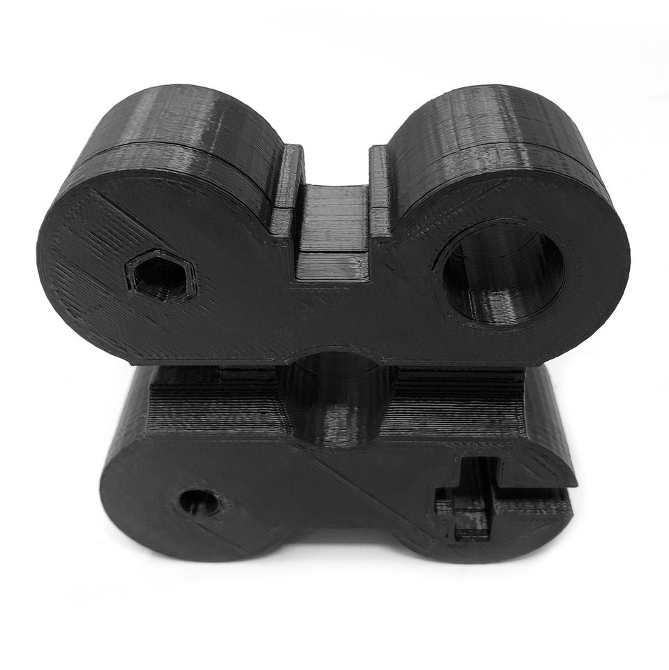 Discover the M*CARBO 1" Thick Gunsmith Bench Block made from durable 3D printed ABS plastic. Features 3/16", 1/4", 5/8", 3/4" holes plus tension slot for easy pin removal. Made in USA with lifetime guarantee and same-day shipping. Perfect for trigger jobs, disassembly, and firearm maintenance.