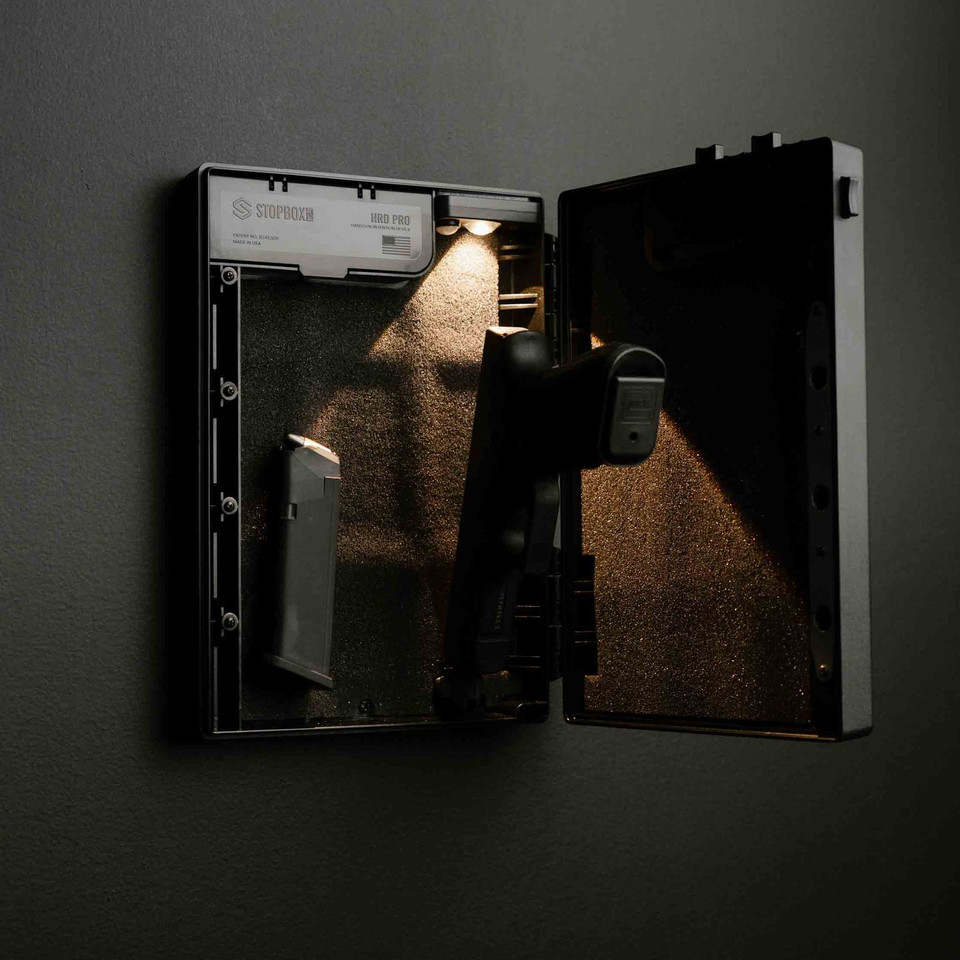 Add instant visibility to your StopBox with the rechargeable Motion Sensor Light. Automatic activation, up to 3 months battery life, easy install. Perfect for StopBox Pro, WARD, and Compact. Shop now for safer, faster access.