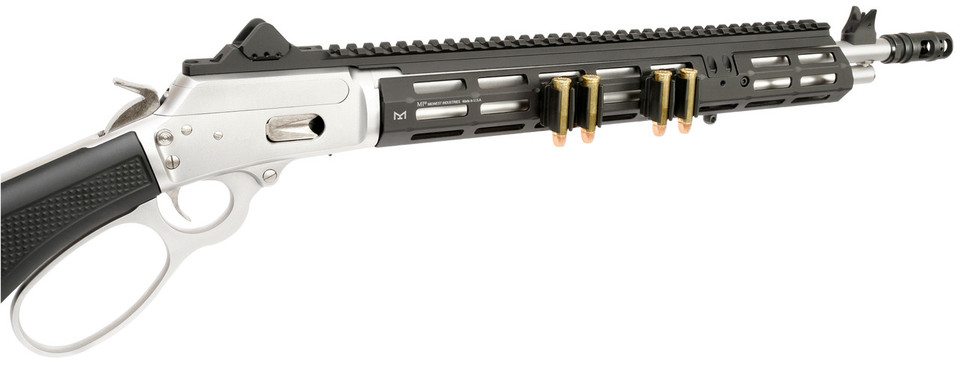 Midwest Industries Universal Shell Holder - M-LOK compatible. Holds cartridges from 5.7mm to .45-70 for lever-action and bolt-action rifles. Lightweight polymer, horizontal or vertical mounting, patented design. Made in USA. Perfect for fast reloads on Smith & Wesson 1854, hunting rifles, and tactical builds in California and nationwide.