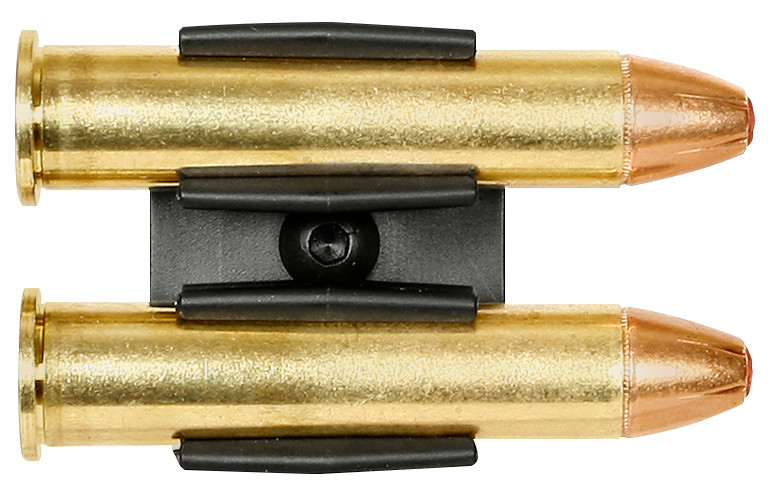 Midwest Industries Universal Shell Holder - M-LOK compatible. Holds cartridges from 5.7mm to .45-70 for lever-action and bolt-action rifles. Lightweight polymer, horizontal or vertical mounting, patented design. Made in USA. Perfect for fast reloads on Smith & Wesson 1854, hunting rifles, and tactical builds in California and nationwide.