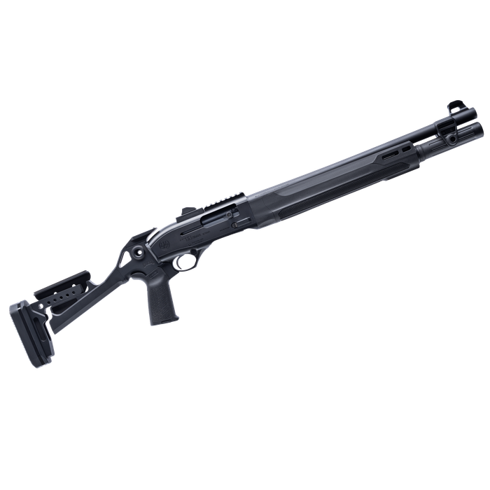 Discover the Beretta A300 Ultima Patrol Chisel Stock 12ga Shotgun with 19.1" barrel, 7+1 capacity, and 3" chamber. Featuring enlarged controls, aggressive texturing, M-Lok mounts, Picatinny rail, and adjustable Chisel stock for superior handling in defense and tactical applications. Reliable semi-auto performance from Beretta at Terran Gear USA.