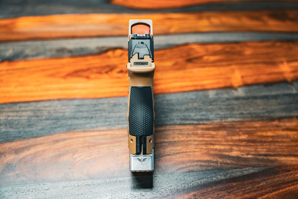Upgrade your Walther PDP compact with the ZR Tactical Solutions +4 Magazine Extension. This billet aluminum basepad increases 15-round factory magazines to 19 rounds, includes extra power spring, and improves reloads. Compatible with compact frames, works with or without magwell, USPSA compliant. Durable anodized finish for long-lasting performance.