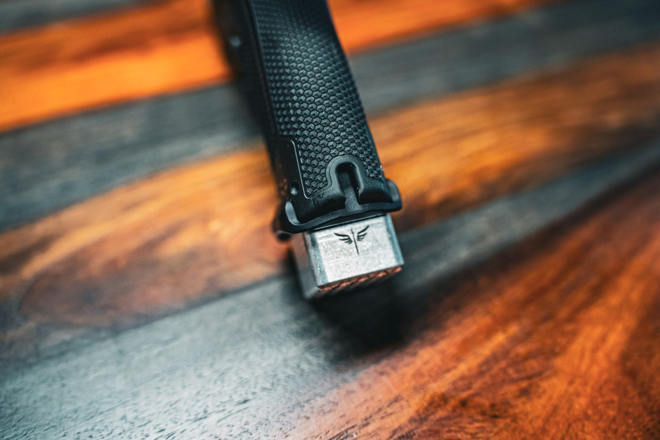Upgrade your Walther PDP compact with the ZR Tactical Solutions +4 Magazine Extension. This billet aluminum basepad increases 15-round factory magazines to 19 rounds, includes extra power spring, and improves reloads. Compatible with compact frames, works with or without magwell, USPSA compliant. Durable anodized finish for long-lasting performance.