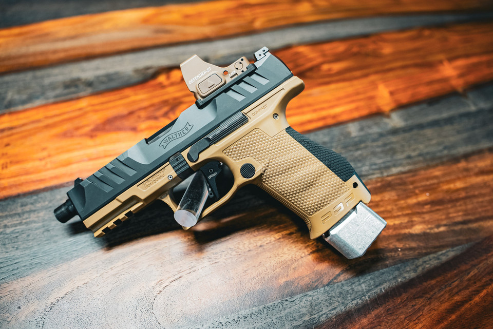 Upgrade your Walther PDP compact with the ZR Tactical Solutions +4 Magazine Extension. This billet aluminum basepad increases 15-round factory magazines to 19 rounds, includes extra power spring, and improves reloads. Compatible with compact frames, works with or without magwell, USPSA compliant. Durable anodized finish for long-lasting performance.