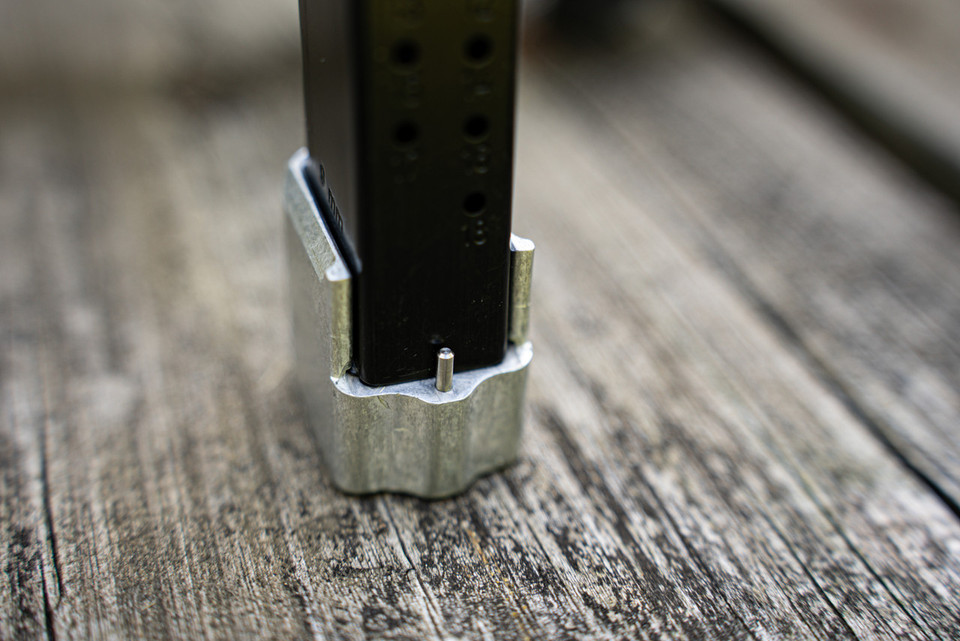 Boost your Walther PDP compact to 22 rounds with the ZR Tactical Solutions +4 Magazine Extension V2. This billet aluminum basepad fits 18-round factory tubes, prevents over-insertion, includes extra power spring, and works with OEM magwell on compact grips. USPSA compliant, durable anodized finish for reliable competition and range use. SKU: PDP-4CP2-BL.