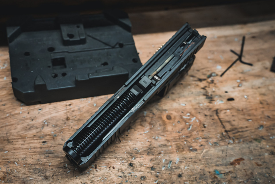 Upgrade your Gen 6 Glock 19, 17, or 45 with the ZR Tactical Solutions Captured Guide Rod. This stainless steel 27-gram assembly with 15lb or 17lb flatwire springs reduces felt recoil, improves control, and installs easily. Fits Gen 6 models and Gen 3 G19 pattern slides. Made in USA for smoother, more reliable shooting.
