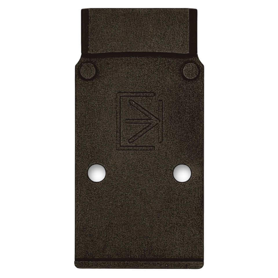 Calculated Kinetics DOGTAG optic plate for Glock Gen 6 MOS with Trijicon SRO and RMR HD.