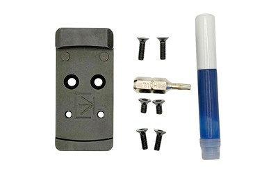 Calculated Kinetics DOGTAG optic plate for Glock MOS with Holosun K and RMSc footprints.