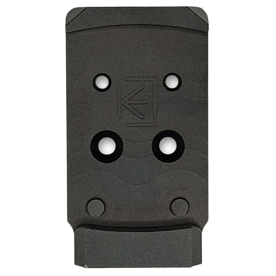 Calculated Kinetics DOGTAG optic plate for CZ P10 and Shadow 2 Compact with Holosun EPS.