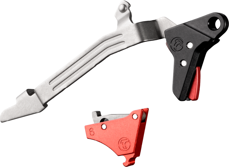 Upgrade your Glock Gen 6 with the Timney Alpha Competition Trigger. Features a 3 lb pull, NP3 coated internals, crisp break, and drop-in installation for peak performance.