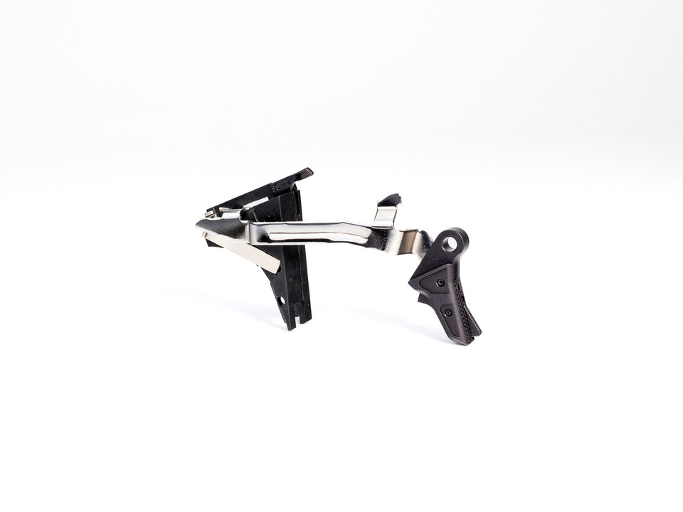 Johnny Glocks UMBRA Drop-In Trigger System for Shadow Systems pistols delivers a crisp break, short reset, and optimized performance with a fully tuned firing system.