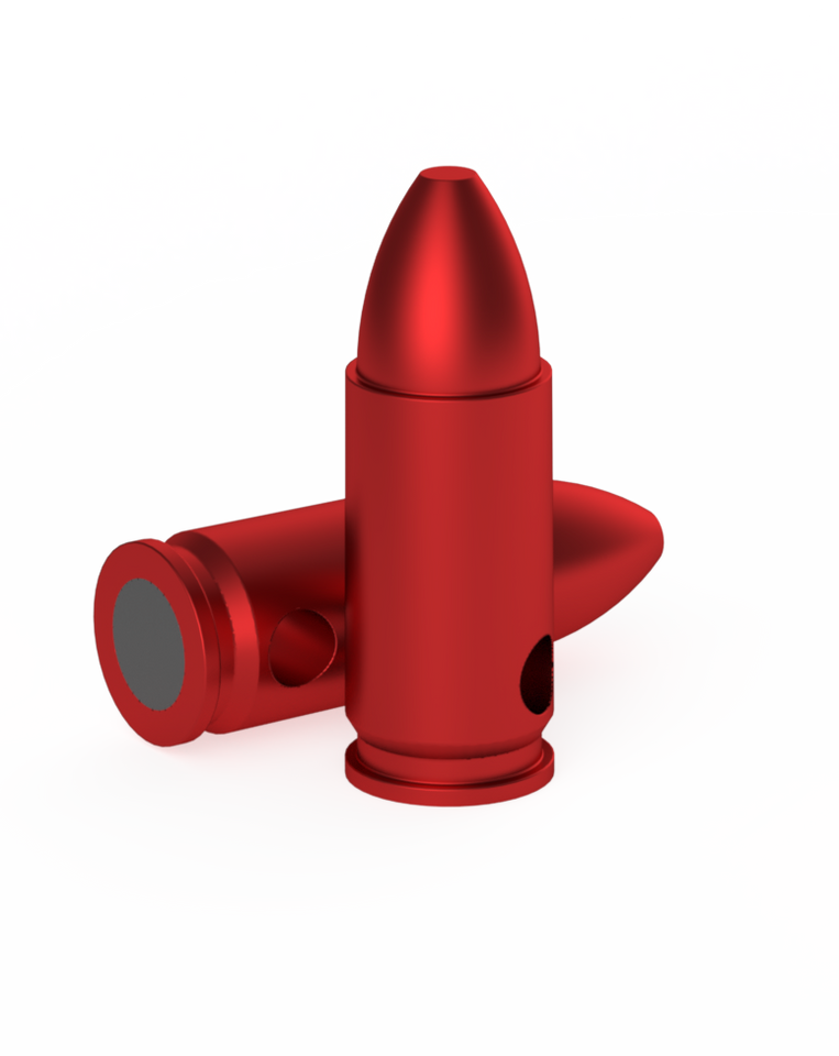 Shop Birchwood Casey Duracap Training Rounds 9mm. CNC machined aluminum snap caps with rubber firing pin buffer for safe dry fire training, function testing, and firearm storage. Durable, precision-made dummy rounds protect your handgun.