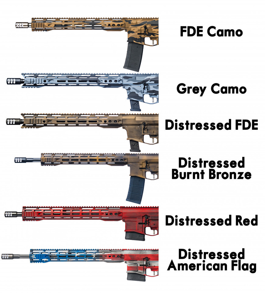Shop the Juggernaut Tactical AR-9 Complete Rifle. This lightweight 9mm AR features a 16-inch nitride barrel, matched billet receivers, 15-inch M-LOK handguard, and Glock magazine compatibility. Available in multiple Cerakote finishes with a California compliant option. Built in the USA for reliable performance at the range or for home defense.