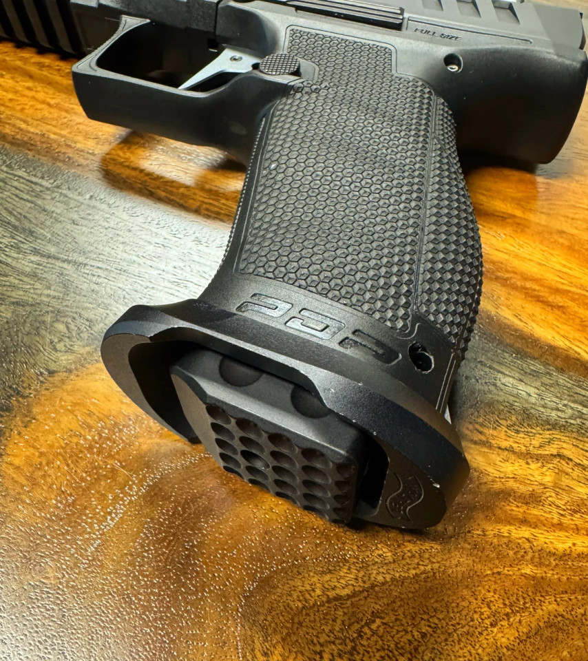 Upgrade your Walther PDP, PPQ, or P99 with the ZR Tactical V2.0 magazine basepad for improved reloads and magwell compatibility.
