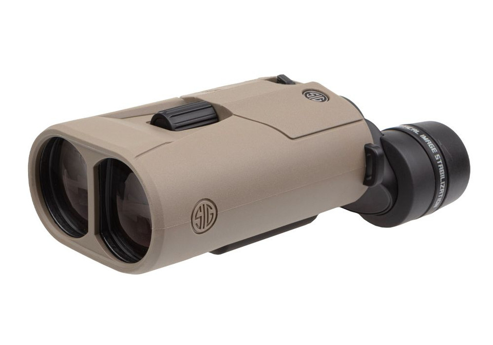 Experience ultra-stable long-range viewing with the SIG SAUER ZULU6 HDX 20x42 binoculars featuring Optical Image Stabilization, HDX glass, and IPX7 waterproof protection.