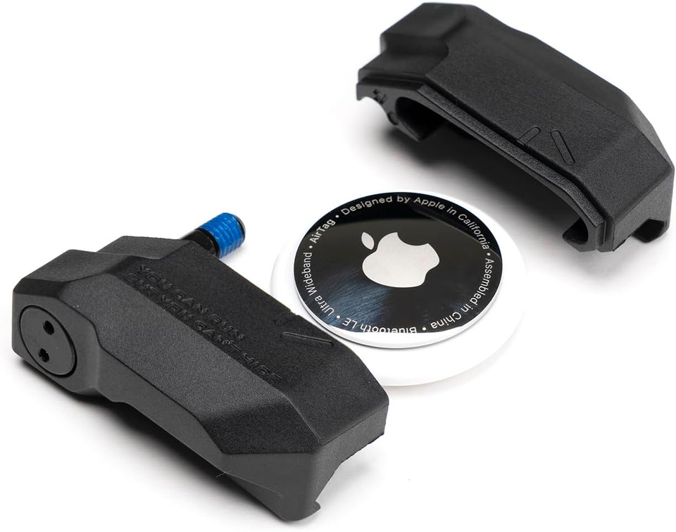 Secure your Apple AirTag to any 1913 Picatinny rail with the Strike Industries AirTag Holder. Durable, lightweight protection for firearms and valuable gear.