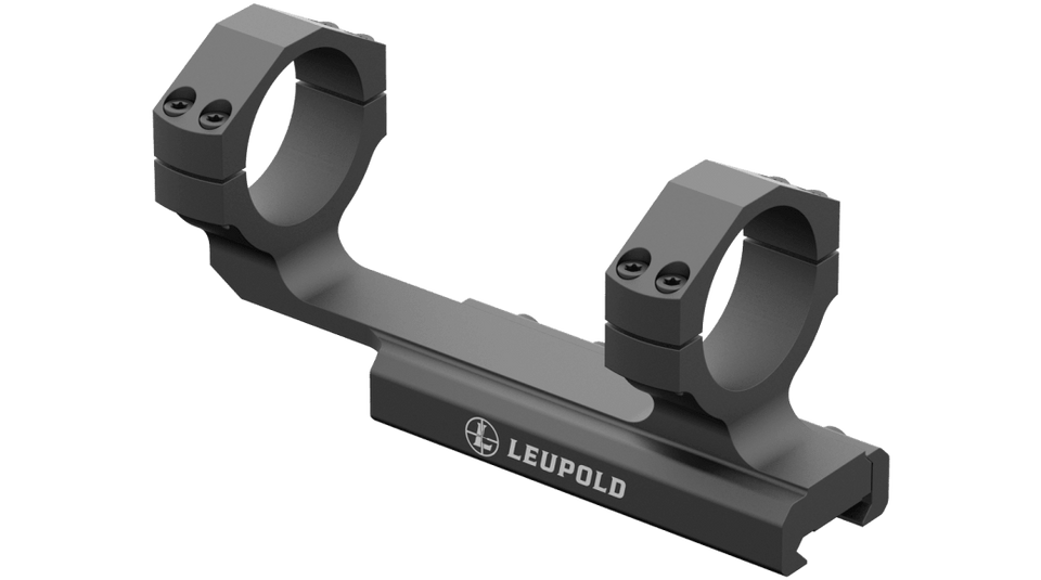 Upgrade your rifle with the Leupold Mark AR 34mm Integral Scope Mount. One-piece aluminum Picatinny mount with 5-bolt rings and recoil lugs.