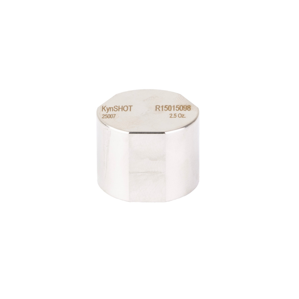 KynSHOT R15015098 Spacer Weight adds 2.5 oz. and 0.75 in. to compatible PCC and AR hydraulic buffers for optimized buffer system configuration.