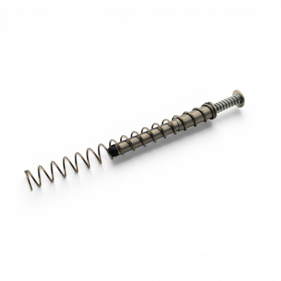 DPM Soft recoil system for Glock 17 and 49 Gen 6 with 7 spring settings. Tune recoil and slide movement for comps, ports, and softer ammunition.
