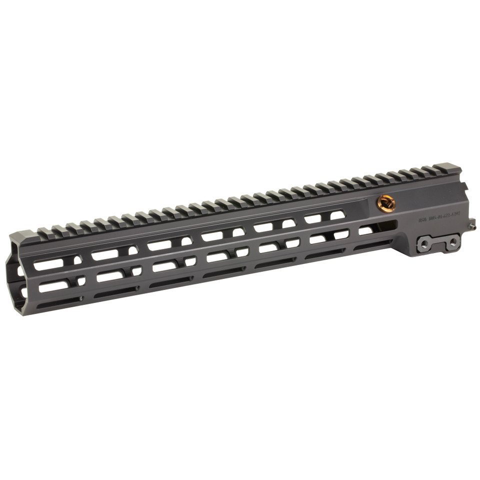 Geissele MK16 13.5-inch AR-15 handguard delivers rigid 7000 Series aluminum construction, M-LOK mounting, and durable black hardcoat anodizing.