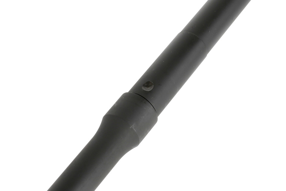 BCM 16-inch 5.56 NATO AR-15 barrel features a 1:7 twist, chrome-lined bore, mid-length gas system, and .750-inch dimpled gas journal.