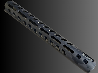 Smoke Composites AR-15 carbon fiber free-float handguards deliver ultra-light strength, ergonomic control, and barrel nut included in four lengths.