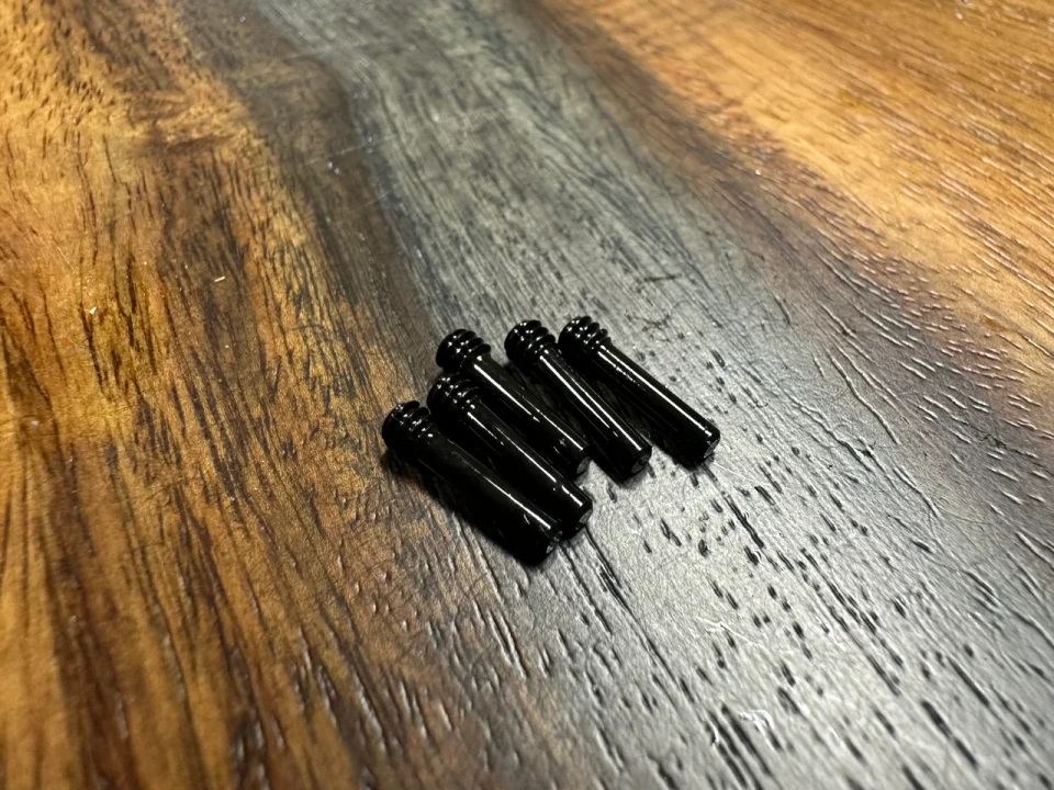 ZR Tactical Solutions 6-32 threaded bolt catch pin for compatible AR-15 and AR-10 lowers. Stainless steel, serviceable roll-pin replacement.