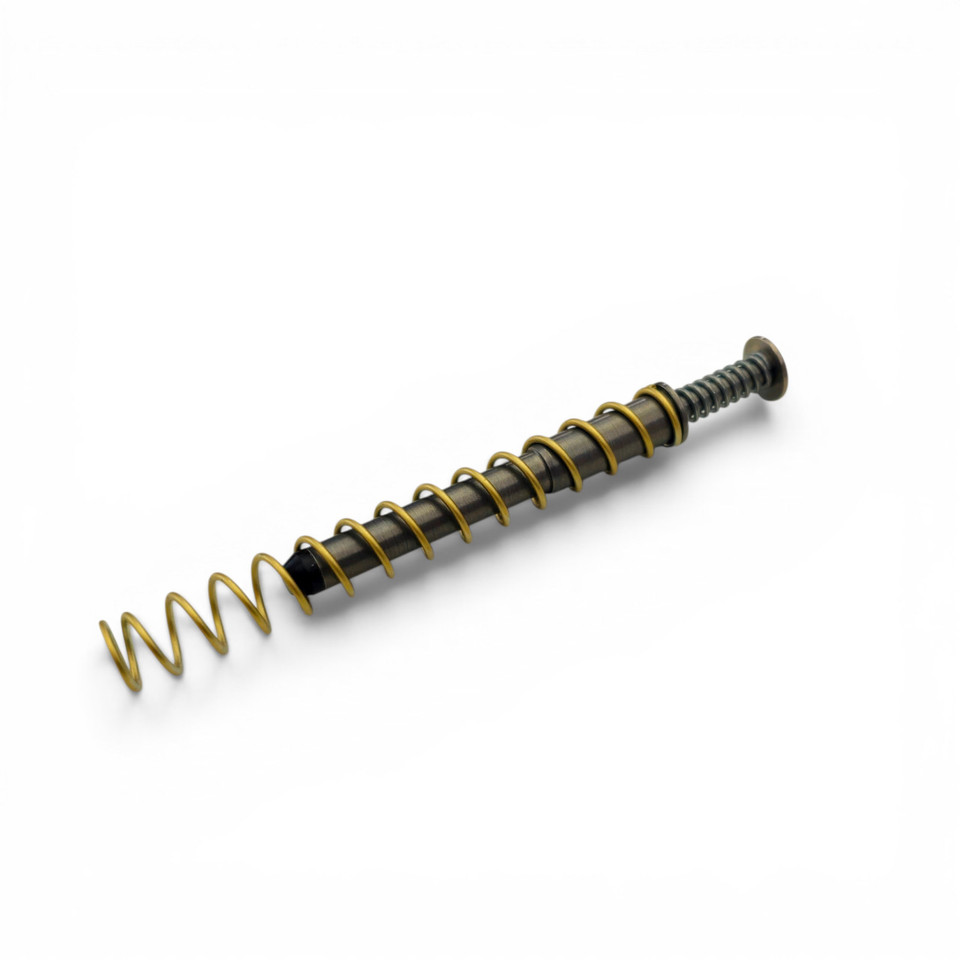 Upgrade your Glock 17 or 49 Gen 6 with the DPM Mechanical Recoil Reduction System (MS-GL/6/1). Includes 7 adjustable spring options optimized for 115-124gr ammo.
