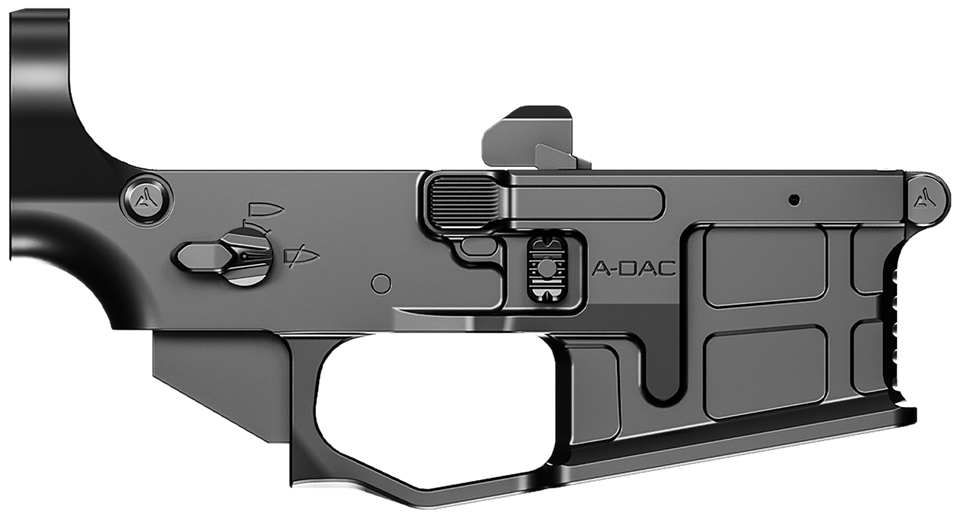 Shop the Radian Weapons A-DAC 15 billet ambidextrous lower receiver in Black (R0166). Features A-DAC bolt catch, Talon safety selector, and SART tensioner