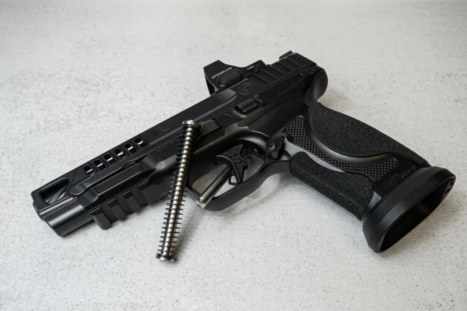 Shop the ZR Tactical Solutions Captured Stainless Steel Guide Rod for S&W M&P Competitor (SAW-GR). Features a pre-loaded 17lb flatwire spring & 38g weight.