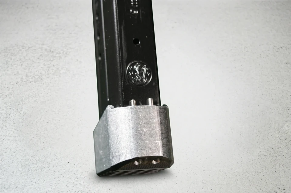 Shop the ZR Tactical Solutions +4 Magazine Extension for S&W M&P Full Size & Competitor (SAW-EXT). Billet aluminum construction, reuses factory spring.