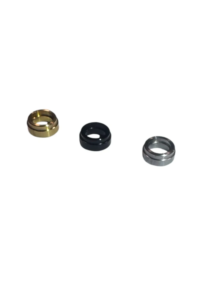Shop the Long Stroke Bushing replacement part (LS-BUSh-ST). Captures recoil springs on long stroke assemblies. Available in brass, stainless steel, and black finish.