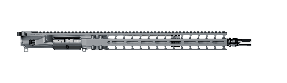 Shop the Radian Weapons Model 1 Complete Upper Receiver. Features 7075-T6 billet construction, match 416R stainless barrel, Raptor-SD handle & Nitride BCG.