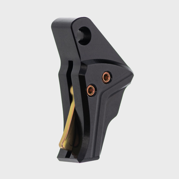 Shop the Tyrant CNC I.T.T.S. Glock Gen 3-4 Trigger in Black and Gold. Features 15% reduced pre-travel, 10% shorter reset, aerospace aluminum & 30% power spring.