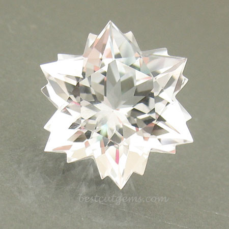 snowflake cut gemstone