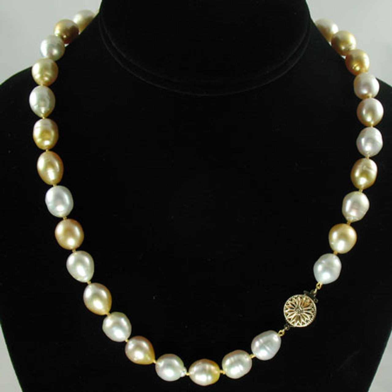 Best Cut Gems - South Sea Pearl Strand Necklace #511