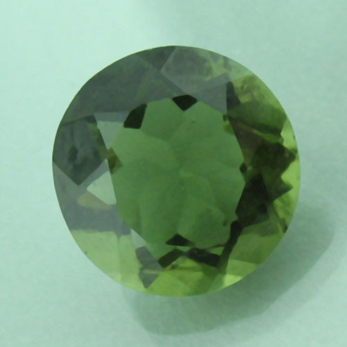 Genuine 12 MM Round Natural Moldavite #G-2317