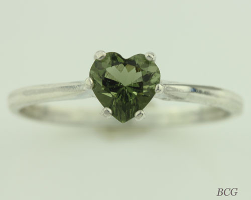 Genuine Moldavite Ring #0744!