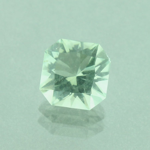 Green Prasiolite #G-2381 Custom faceted