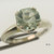 "G" Initial Prasiolite Ring #GRI-2022