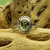 Genuine Moldavite Ring #712