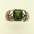 Genuine Moldavite Men's Ring #MDRI-763