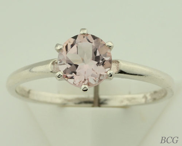 Pink Morganite Ring #121