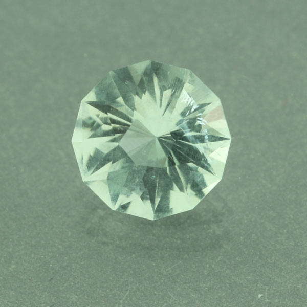 Green Prasiolite #G-2388  Custom faceted