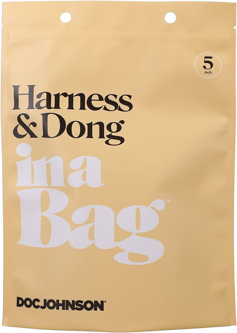 5” Harness & Dong in a Bag