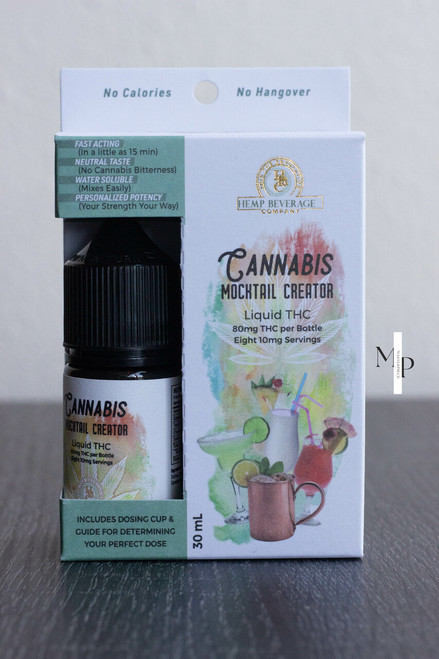 Cannabis Mocktail Creator - 30mL Liquid THC* (80mg Hemp Derived Delta-9)