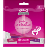 WILKINSON EXTRA 2 MY INTUITION ESSENTIALS RASOIO 5 PEZZI DONNA