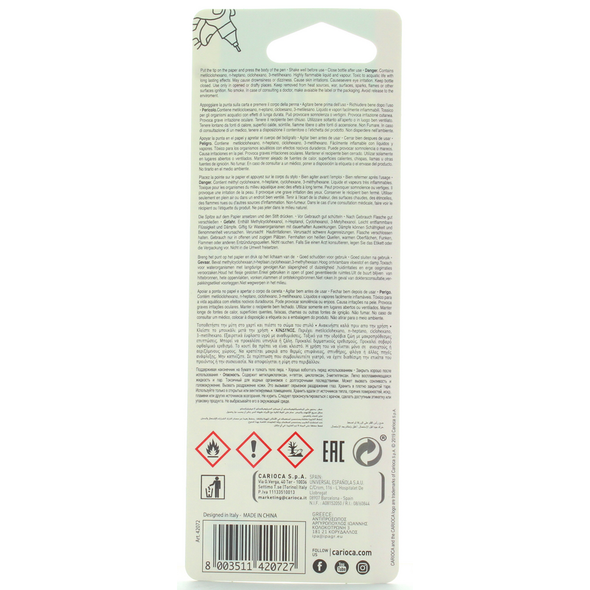 CARIOCA PENNA CORRETTORE PUNTA METALLO 7 ML BLISTER 1 PEZZO